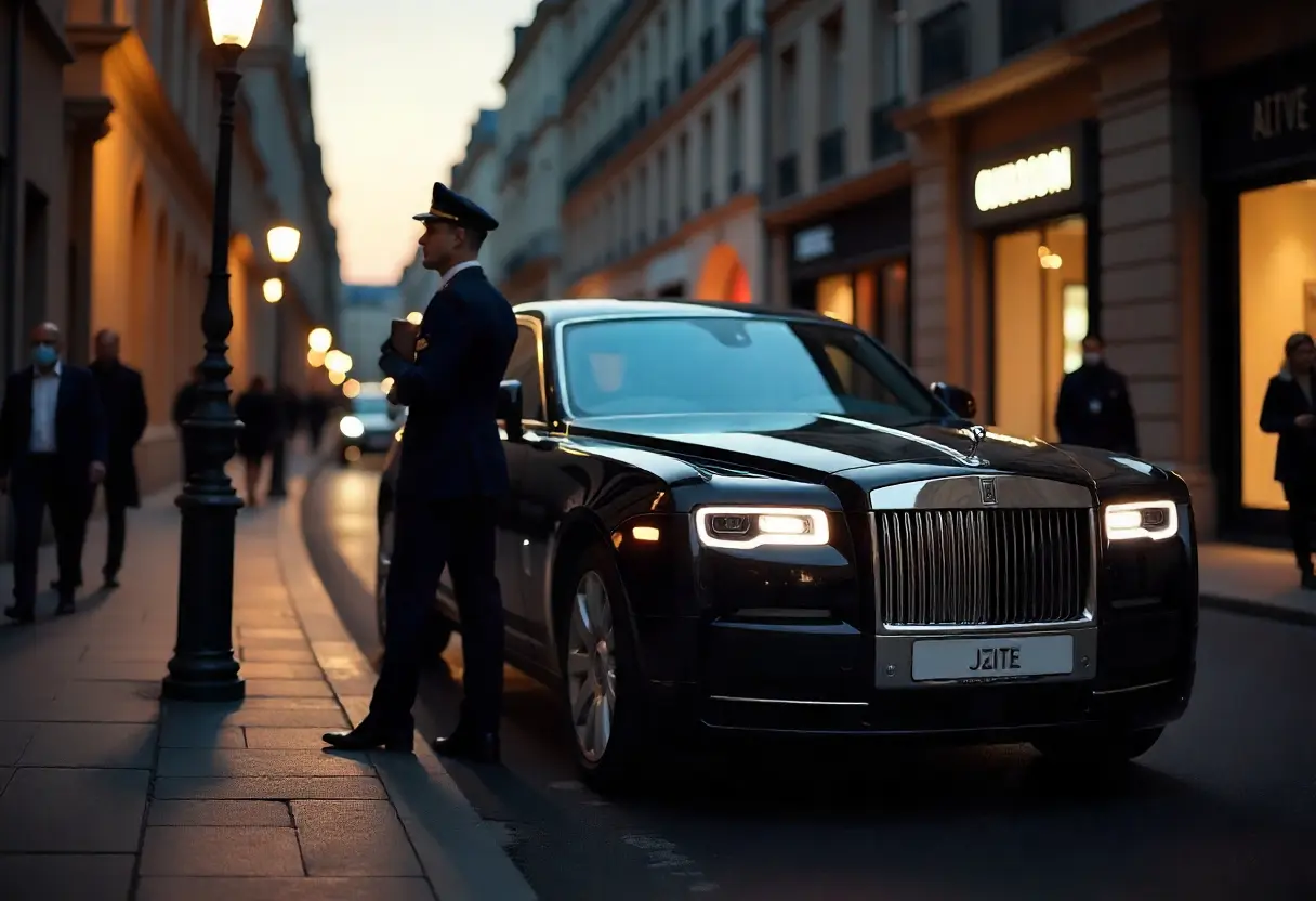 luxury car hire with chauffeur