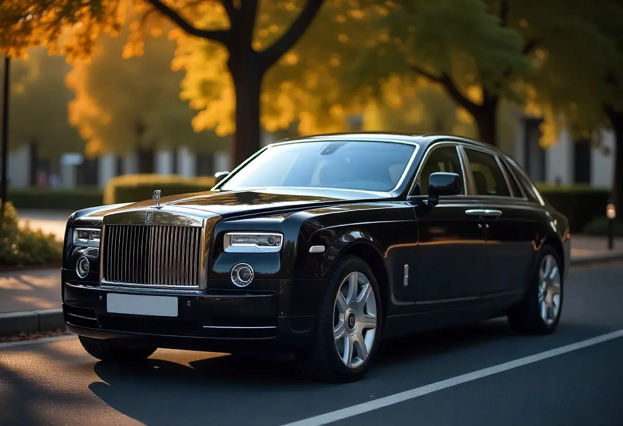 luxury car hire with chauffeur