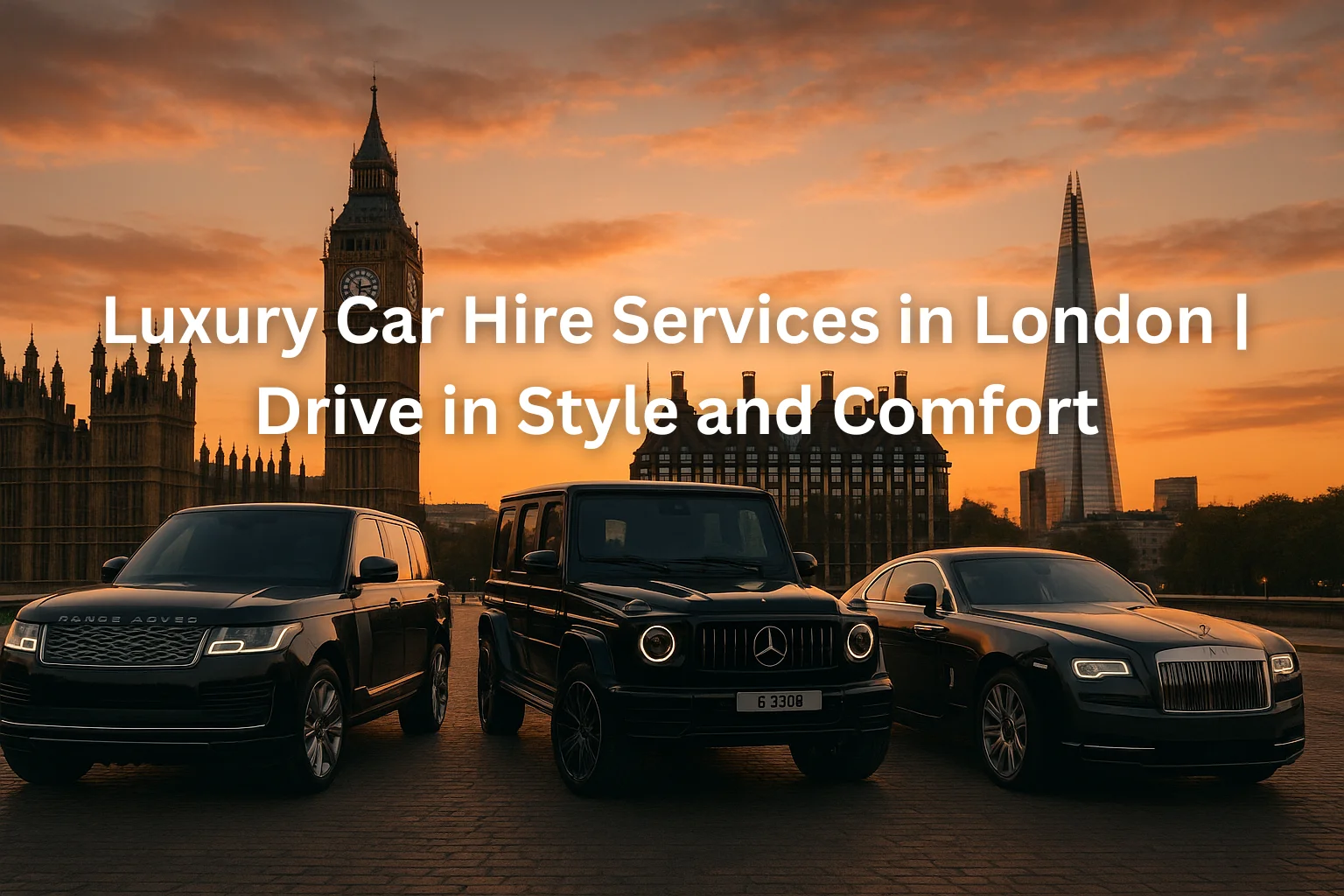 luxury car hire services